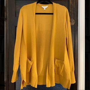 Time and Tru Ribbed Cardigan